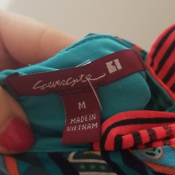 Colorful crossback maxi dress - Picture 4 of 8